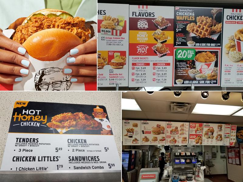 KFC Menu