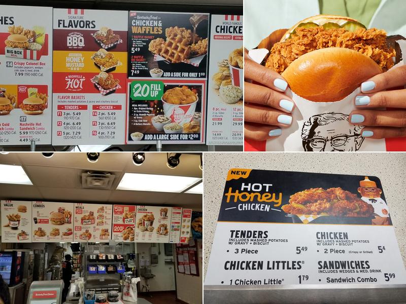 KFC Menu