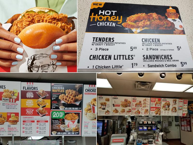 KFC Menu