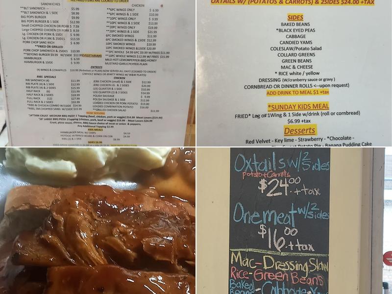 BBQ Sam’s (B'ham) Menu