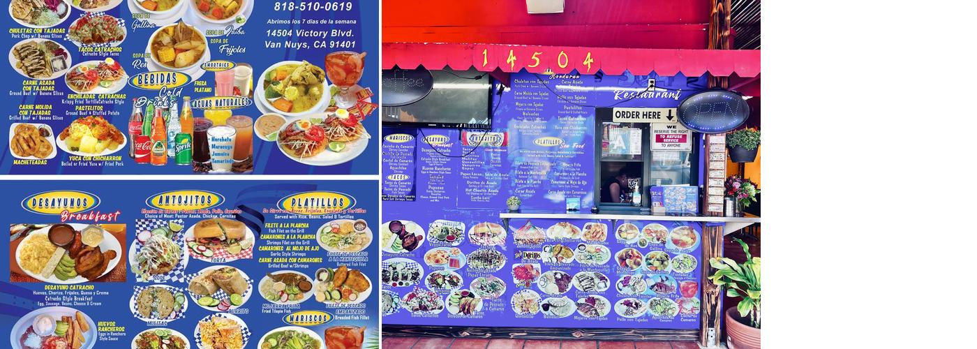 504 RESTAURANT HONDURAN AND MEXICAN CUSINE Menu