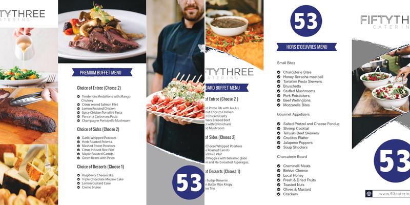 53 Catering Menu
