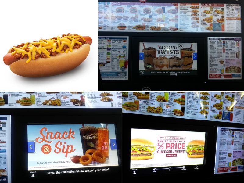 Sonic Drive-In Menu