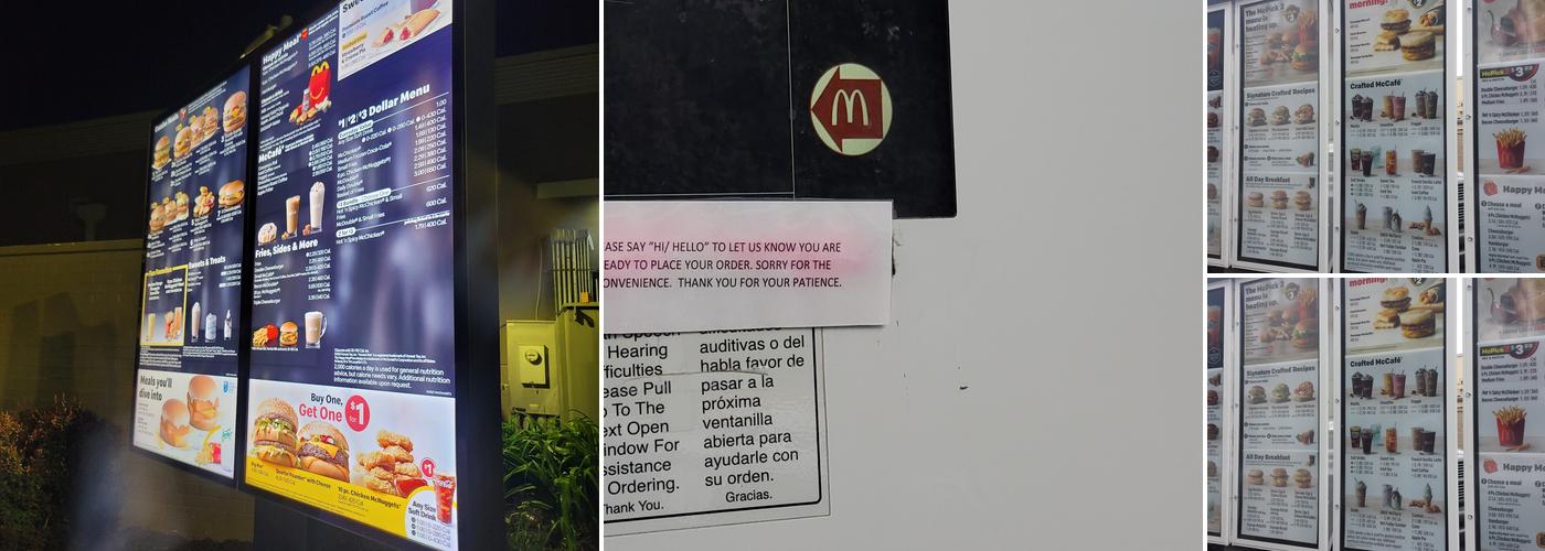 McDonald's Menu