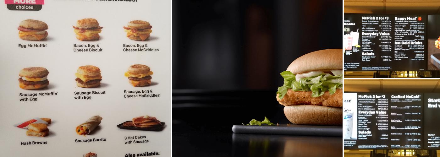 McDonald's Menu