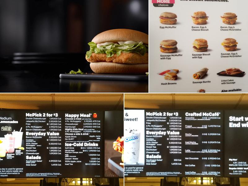 McDonald's Menu