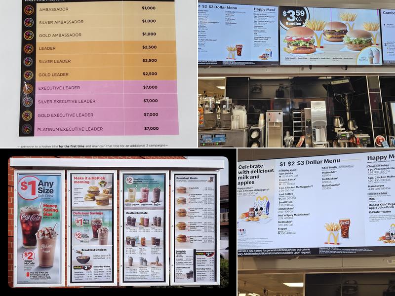 McDonald's Menu