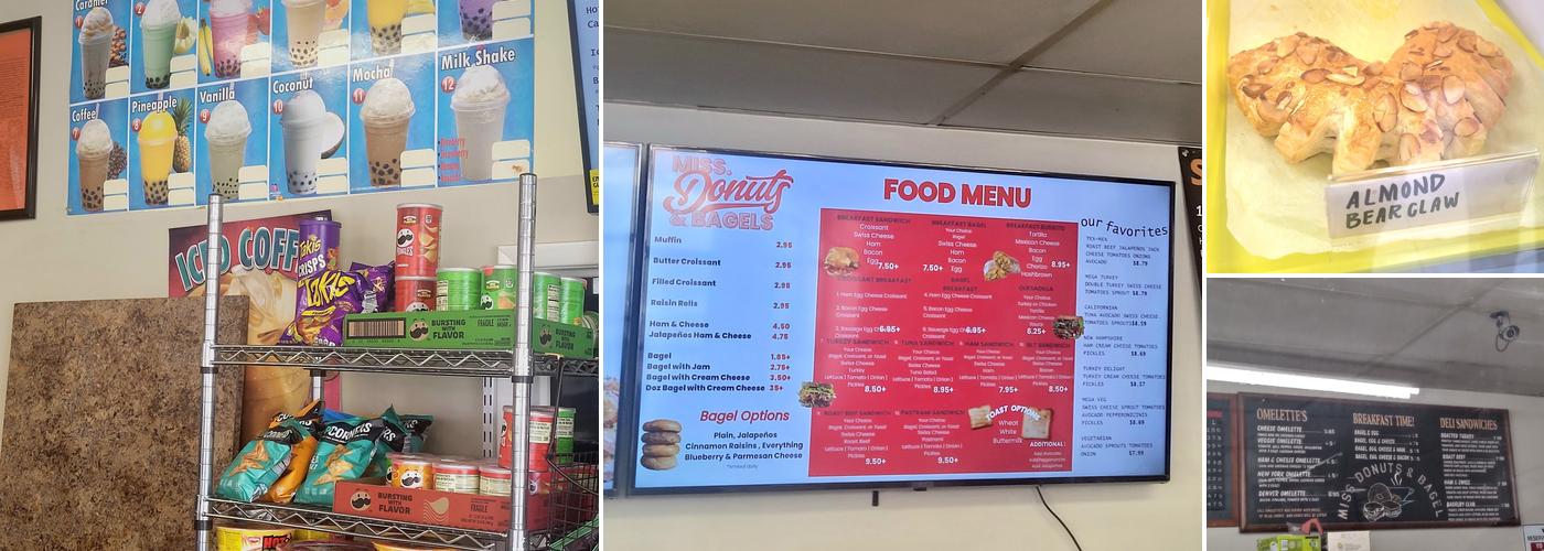 Miss Donuts & Bagel Menu