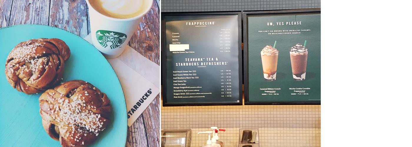 Starbucks Menu