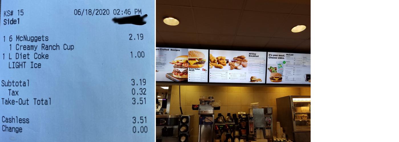 McDonald's Menu