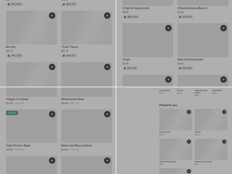 Chipotle Mexican Grill Menu