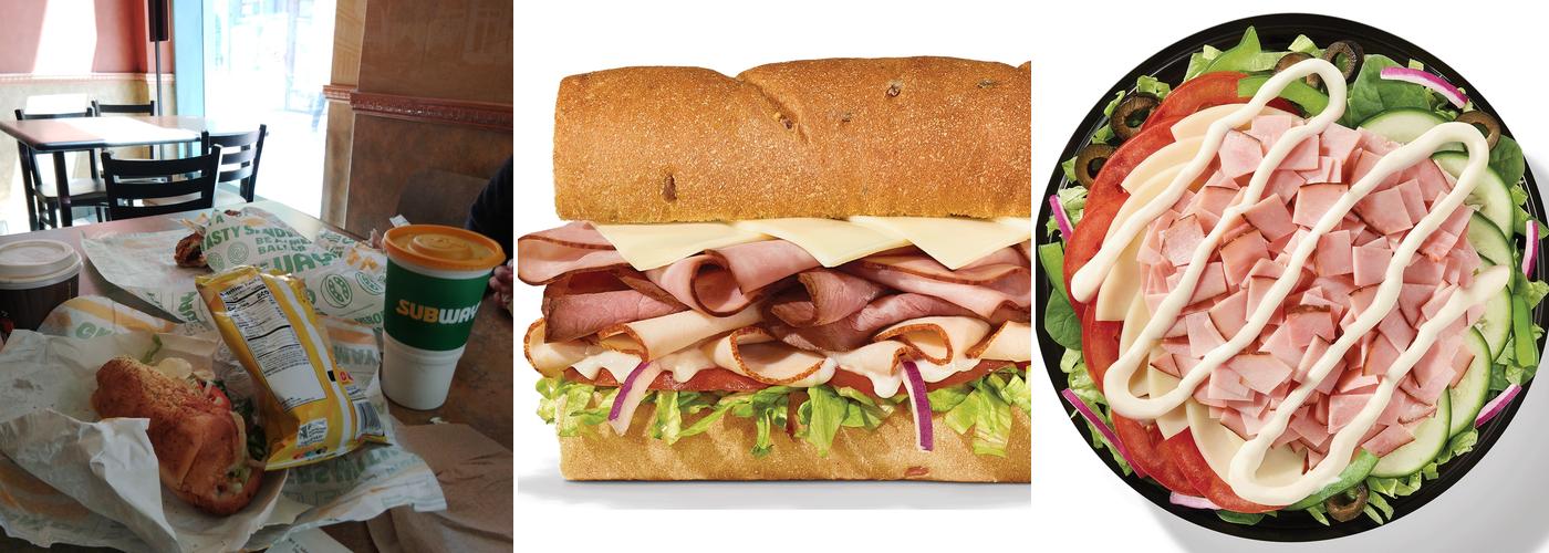 Subway Menu