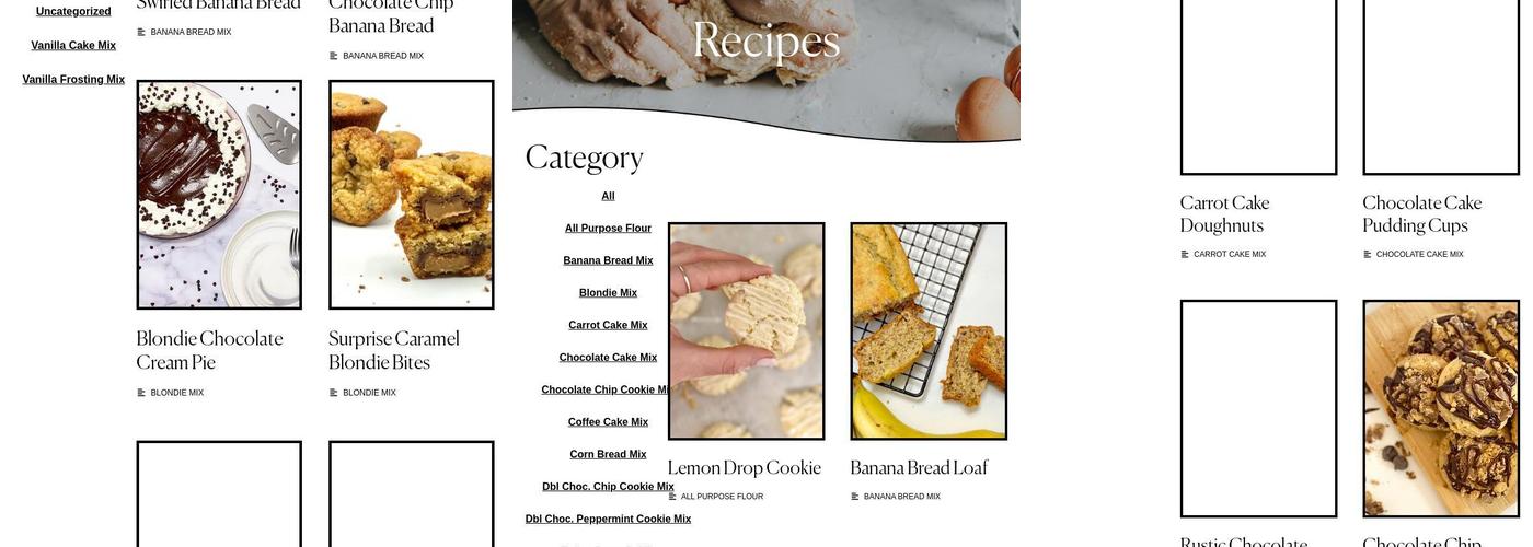 XO Baking Co Menu