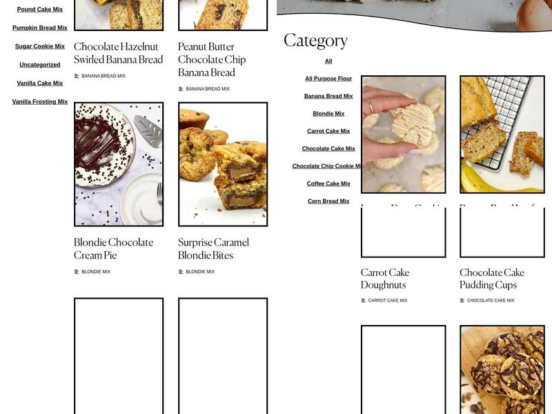 XO Baking Co Menu