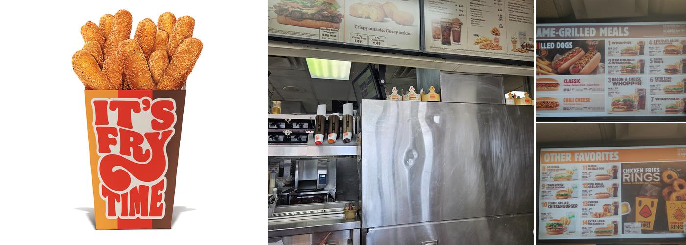 Burger King Menu