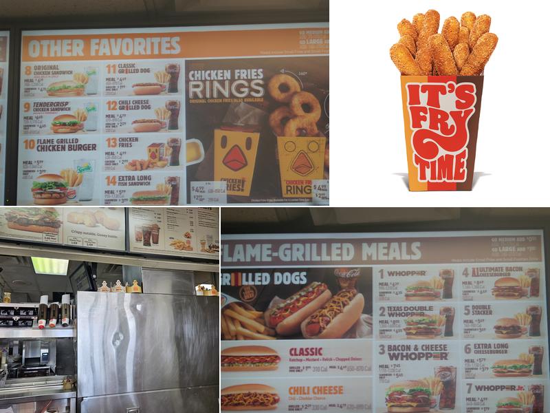 Burger King Menu