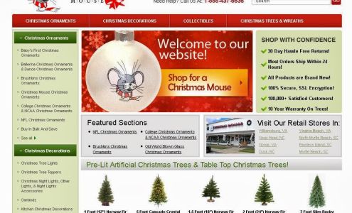 Christmas Mouse Warehouse (Please Visit Our Retail Store At 1991 Richmond Rd)