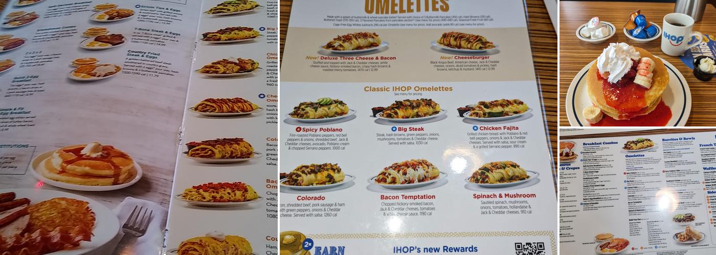 IHOP Menu
