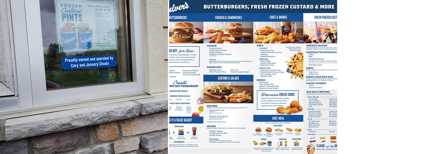 Culver's Menu