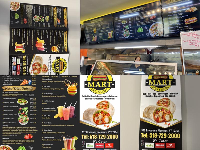 Krispy Mart LLC Menu