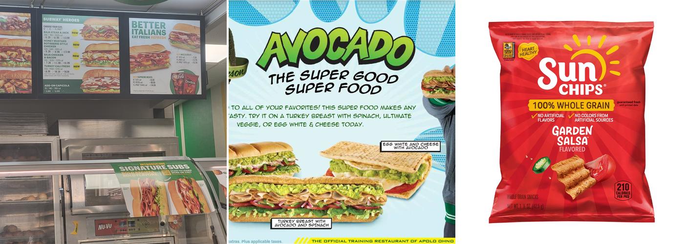 Subway Menu