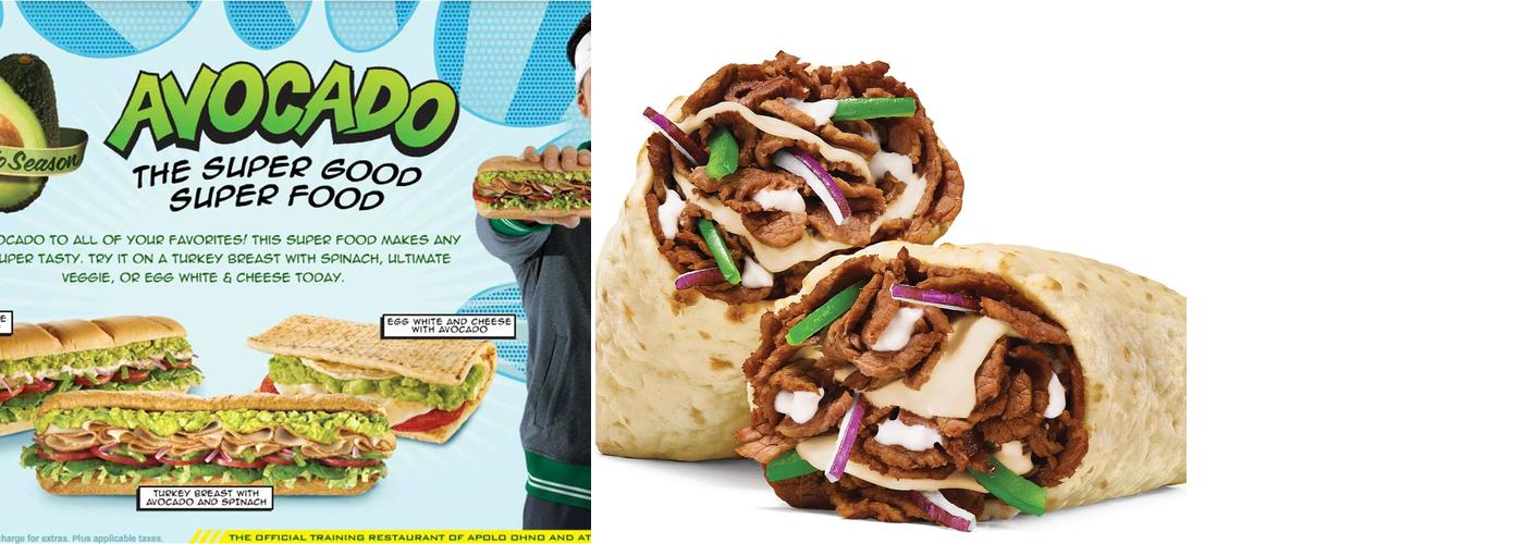 Subway Menu