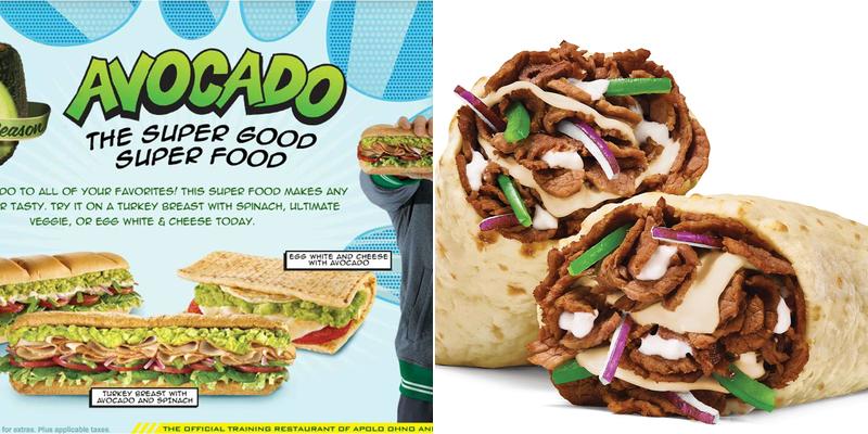 Subway Menu