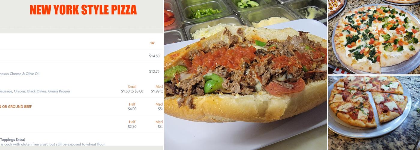 Conshohocken Pizza Menu