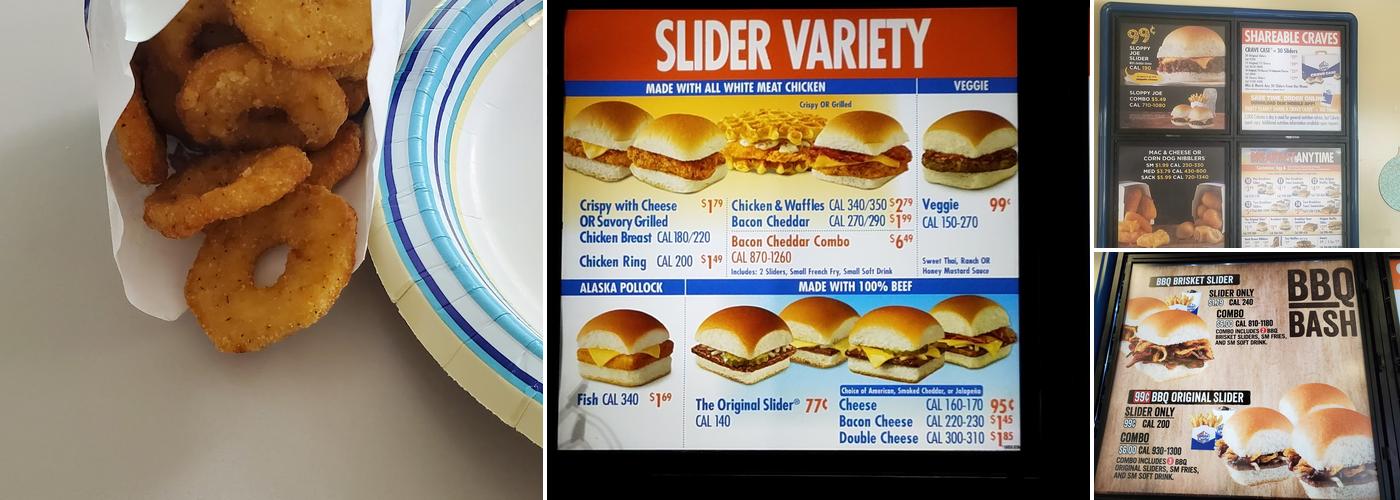 White Castle Menu