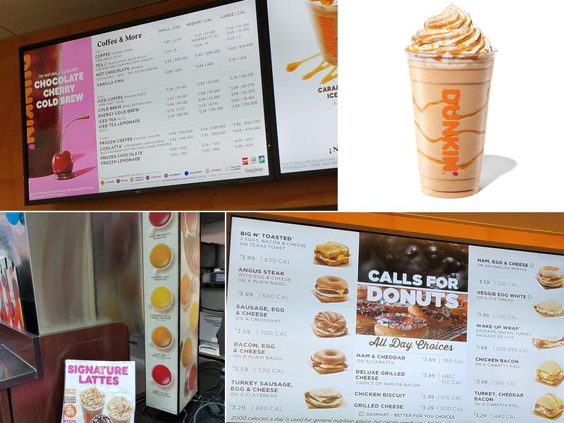 Dunkin' Menu