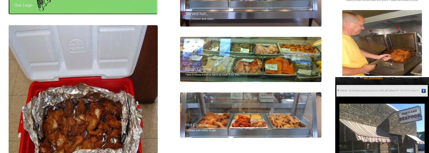 Cortland Sea Foods Menu