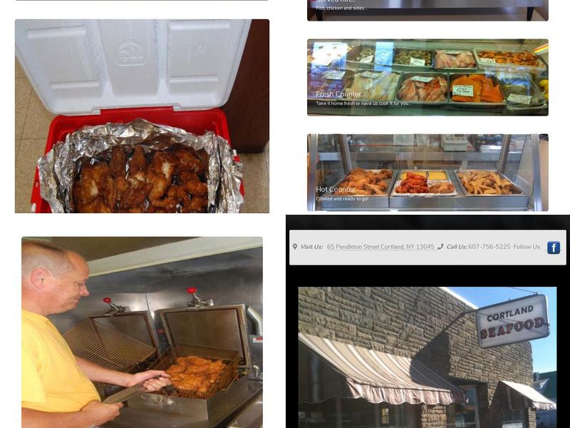 Cortland Sea Foods Menu
