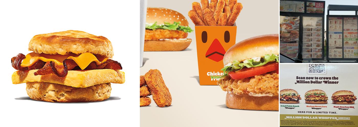 Burger King Menu