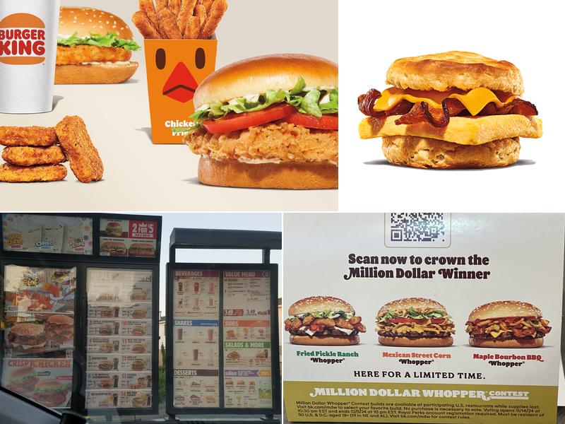 Burger King Menu