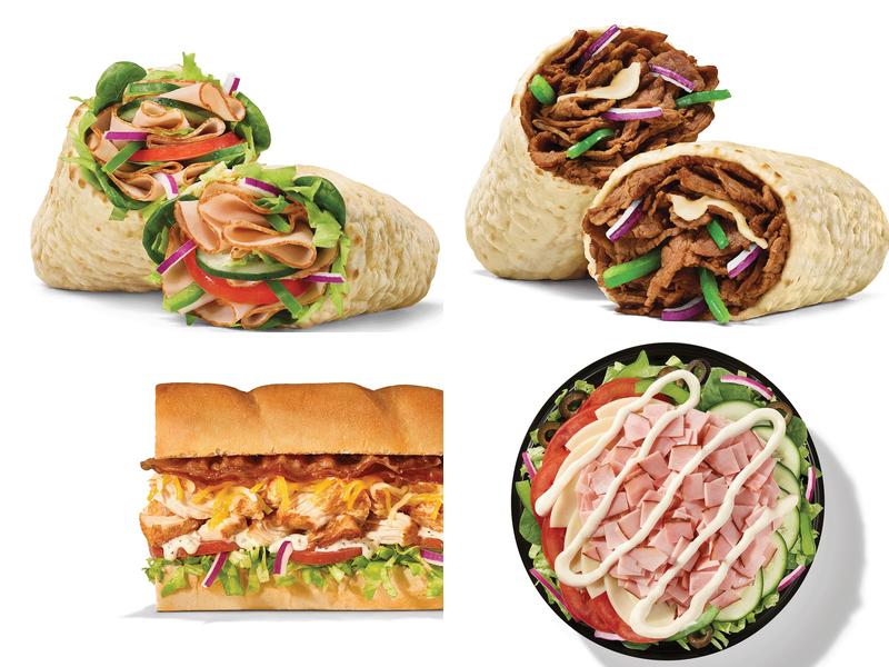 Subway Menu