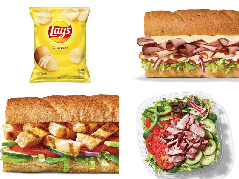 Subway Menu