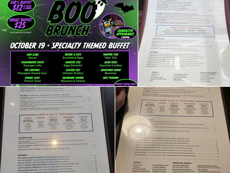 Don Shula's American Kitchen Menu