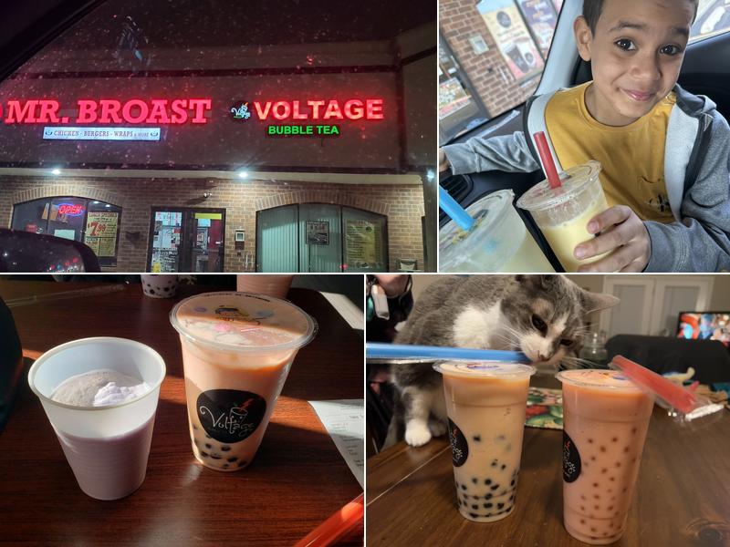 Voltage bubble tea 2206 Ogden Ave, Aurora