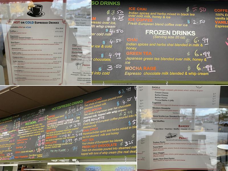 Java Point Menu