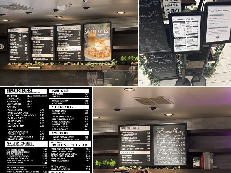 Glazed Bytes Menu