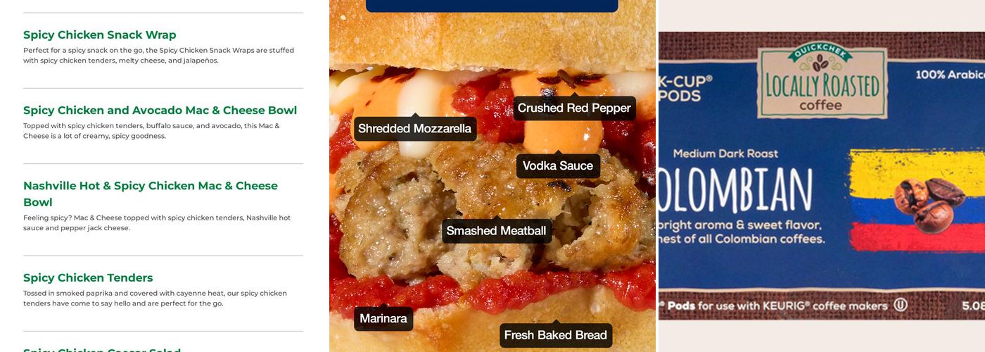 QuickChek Roxbury Menu