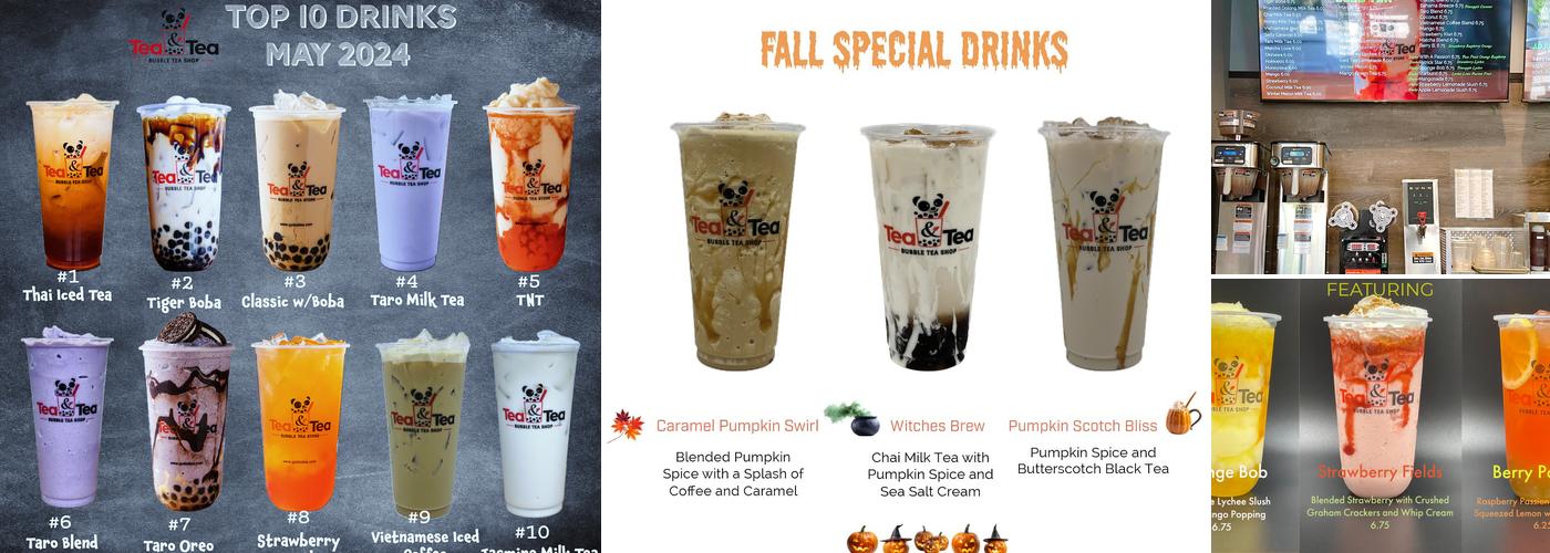 Tea & Tea (Orbit St | Beaverton) Menu