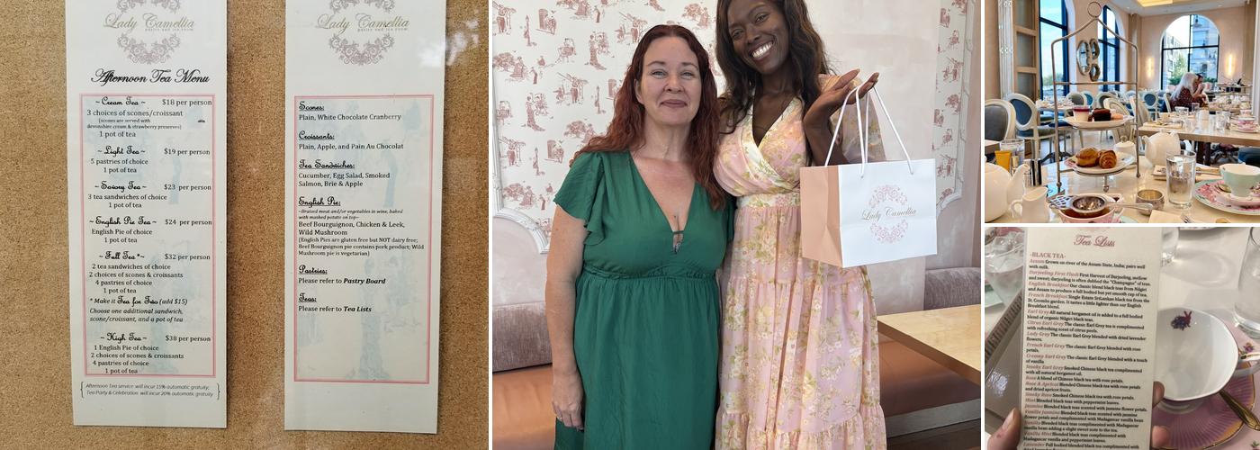 Lady Camelia Menu