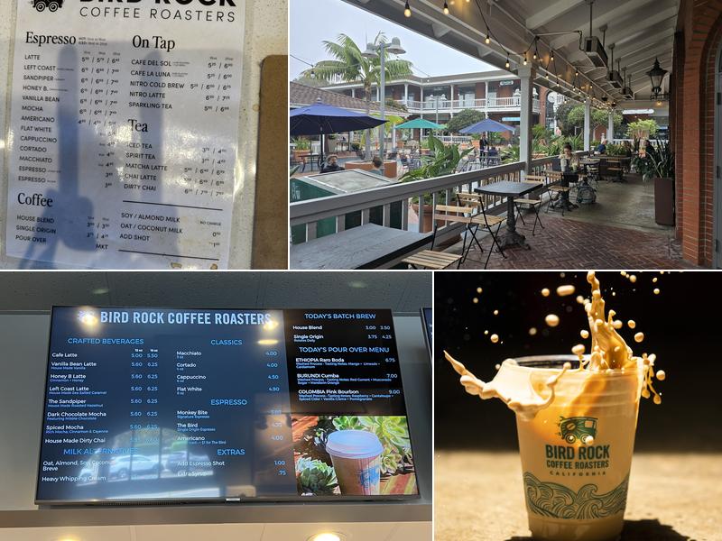 Bird Rock Coffee Roasters Menu