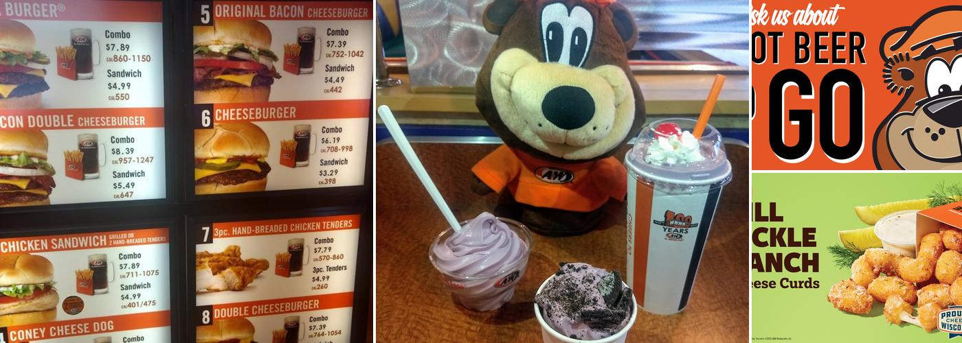 A&W Menu