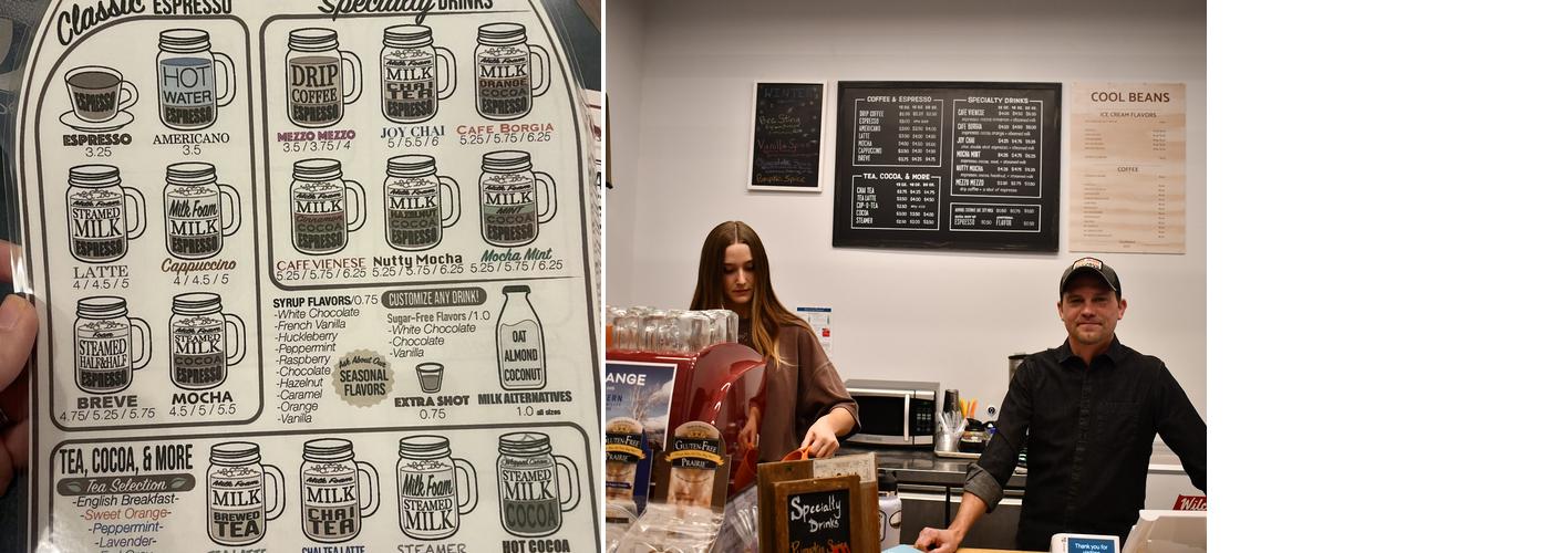 Cool Beans Espresso Menu