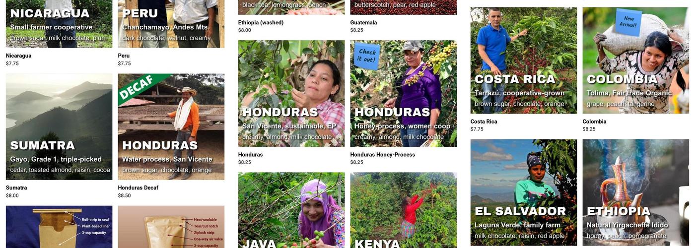 Phil's Just Java Menu