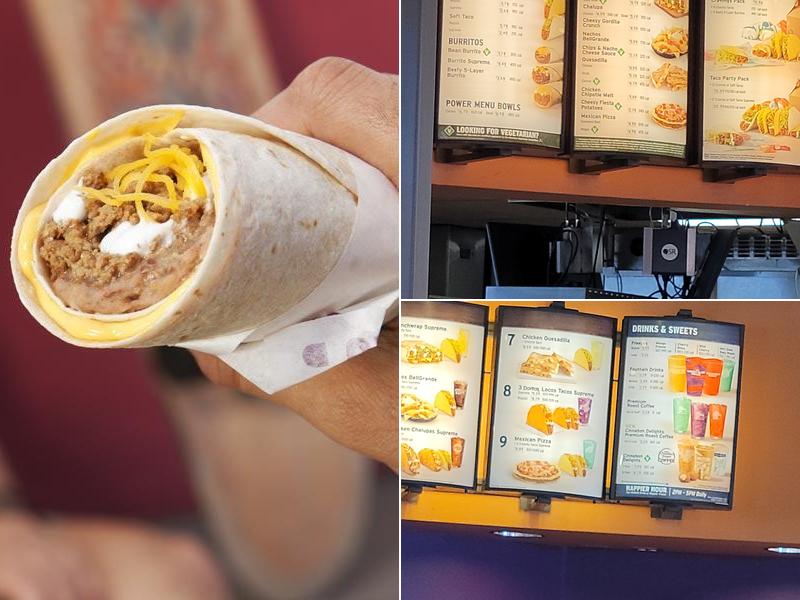 Taco Bell Menu