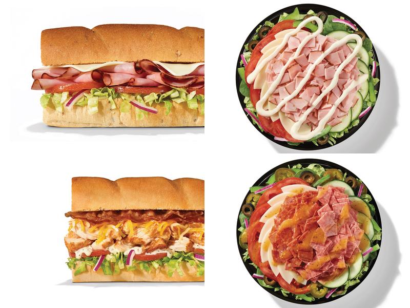 Subway Menu