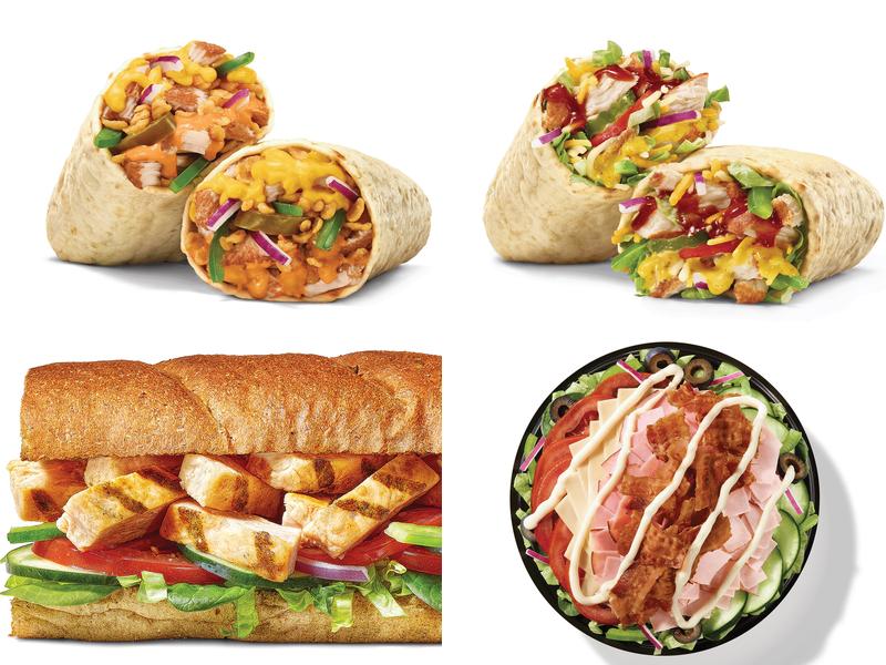 Subway Menu